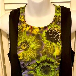 XHILARATION SUNFLOWER DRESS